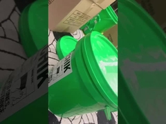 스크린 인쇄 백색 플라스틱은 Lid로 5 갤런을 버킷으로 나릅니다