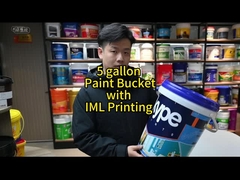 70ml 두께 둥근 플라스틱 버킷 내구성 있고 안전한 포장