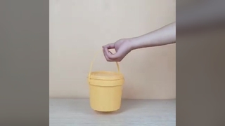 내구성이 뛰어난 식품 등급 플라스틱 버킷 2L