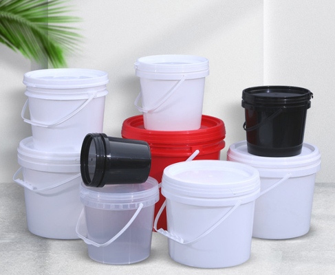 용량 0.2L-20L의 손잡이가있는 플라스틱 음식 버킷