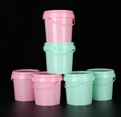 스크린 프린팅 플라스틱 음식 통 맞춤형 0.2L-20L 용량