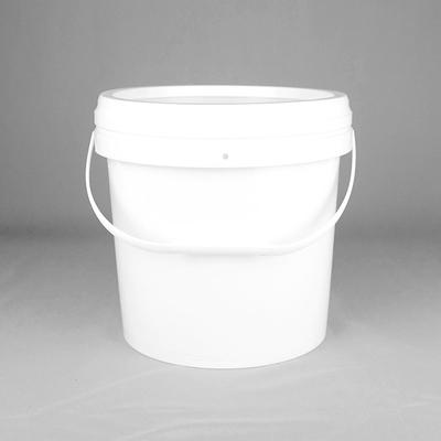 OEM Welcome 9 Liter Plastic Paint Storage Containers White Pail With Lid