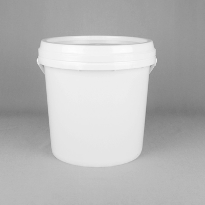 PP / HDPE 물질 5 갤런 플라스틱 버켓 화이트 색