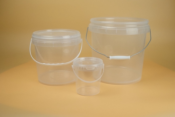 식품, 소스, 쿠키, 아이스크림에 내구성 있는 디자인으로 사용자 정의 가능한 투명한 플라스틱 병