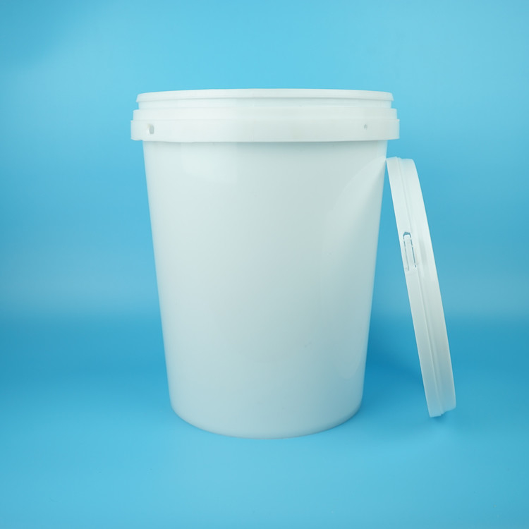 20L 윤활기 저장소 윤활기 용기 OEM 다양한 모양을 위한 흰 직사각형 정사각형 방울