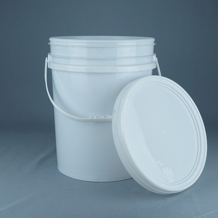 화학 버킷 PP/HDPE 화이트 뚜?? 이 포함되어 있습니다.