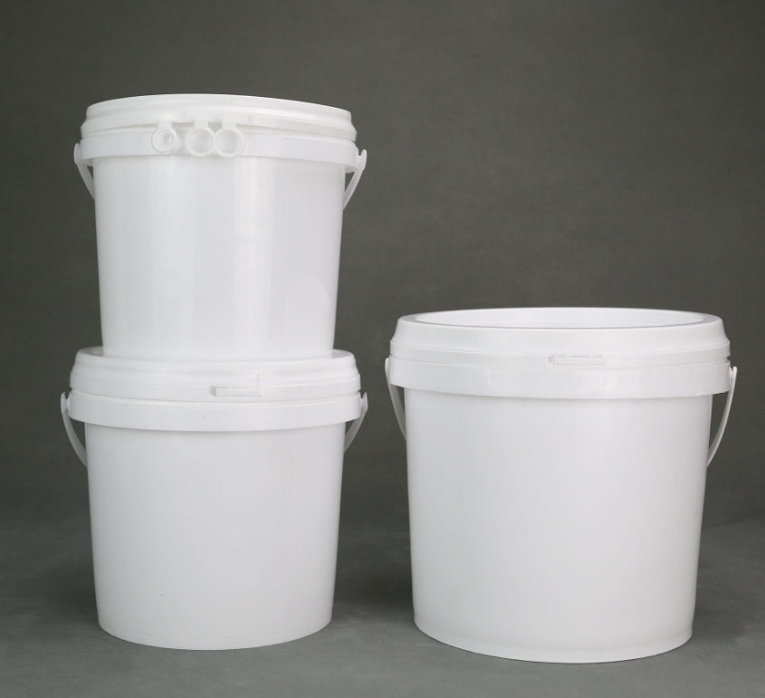 화학 버킷 PP/HDPE 화이트 뚜?? 이 포함되어 있습니다.