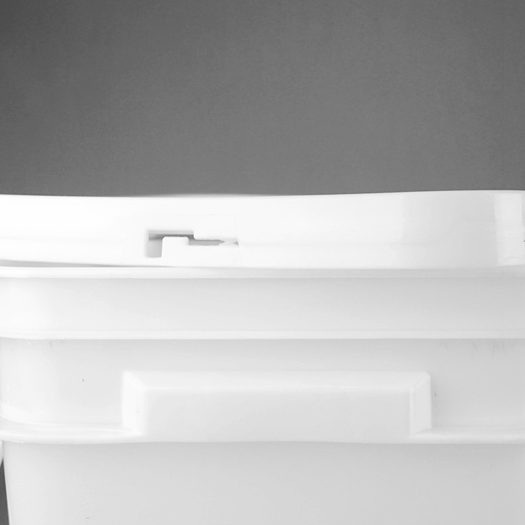 화학 저항성 광장 플라스틱 버킷 1.2kg 식품 등급 페인트 장난감