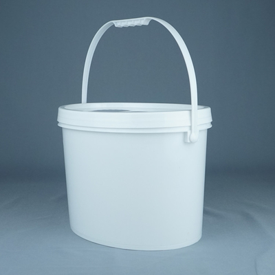 PP / HDPE 플라스틱 타원형 버킷 고객 요구 사항에 맞게 사용자 정의