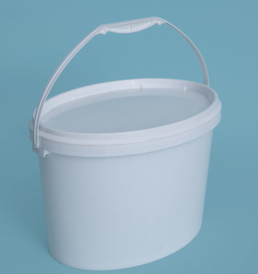 5L 10L 20L 플라스틱 버켓 타원형 형태 PP / HDPE 물질