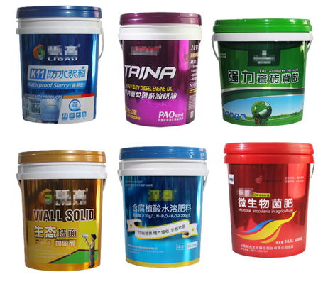 해충 및 자외선 보호 를 위한 손잡이 가 있는 뚜?? 을 꽂은 플라스틱 버킷