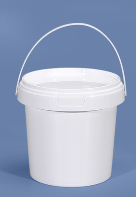 스크린 프린팅 PP / HDPE 소재로 가벼운 플라스틱 음식 버킷