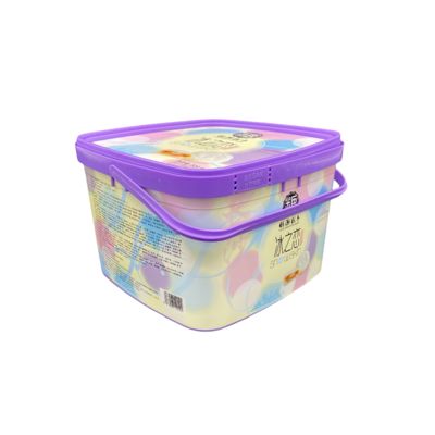 2L 평면 플라스틱 배 충격 저항 및 무거운 용도로 내구성 디자인