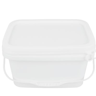 1.2 Kg 사각 플라스틱 용기, 100% 순수 원료 PP로 제작