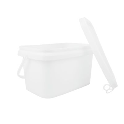 1.2 Kg 사각 플라스틱 용기, 100% 순수 원료 PP로 제작