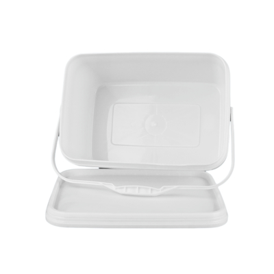 장난감용 사각 플라스틱 양동이 손잡이 포함 및 식품 등급 인증