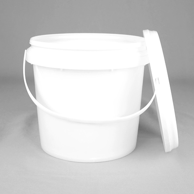 2KG 가출 방지 백색 플라스틱 페인트 버킷