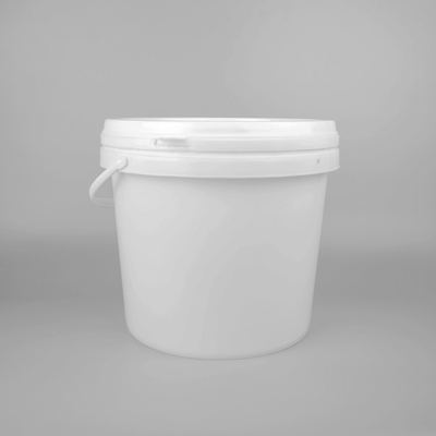 2KG 가출 방지 백색 플라스틱 페인트 버킷