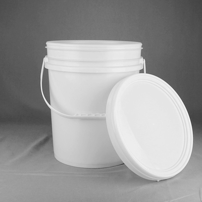 HDPE 윤활유 버킷 산업용 품질 흰색 PP 20L 용량
