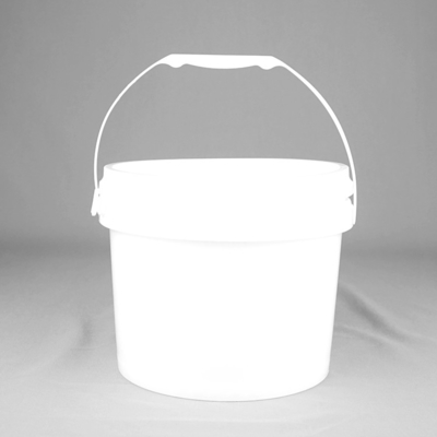 화학 5L은 Lid, 1.5 갤런 플라스틱 버켓으로 플라스틱 버켓을 둥글게 합니다