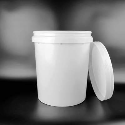 Lid 스태커블과 농림부 PP 물질 25L 플라스틱 버켓