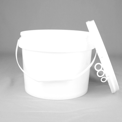 핸들과 5L PP / HDPE 플라스틱 식품 양동