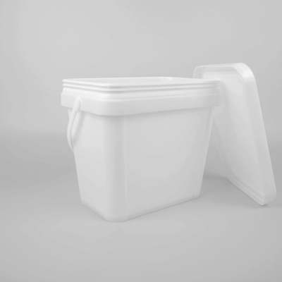 화학을 위한 1 갤런 3.5L 직사각형 케케묵은 플라스틱 버켓