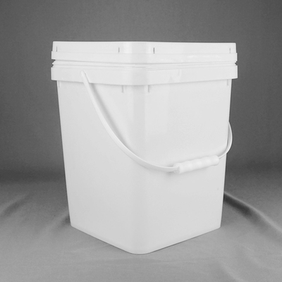 케케묵은 플라스틱 버켓 식품 등급 화이트 색 20L