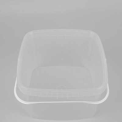 물에 쓸 ISO9001 BPA 무료 투명성 플라스틱 양동이 PP 물질