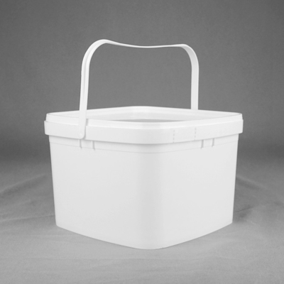 LID 케케묵은 OEM ODM 서비스와 3 밝혀지는 투명 플라스틱 들통