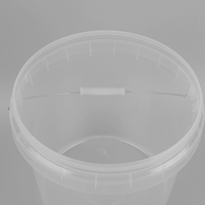 Lid와 25*23*27cm 투명성 플라스틱 버킷 10L 플라스틱 버켓