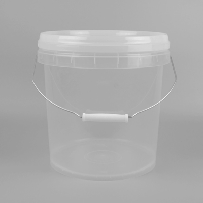 Lid와 25*23*27cm 투명성 플라스틱 버킷 10L 플라스틱 버켓