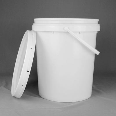 라텍스 페인트색을 위한 열 이동 HDPE 하얀 라운드 플라스틱 관