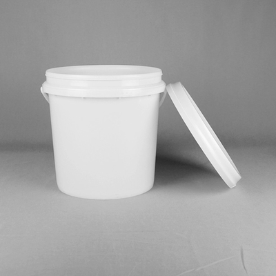 PP / HDPE 물질 5 갤런 플라스틱 버켓 화이트 색